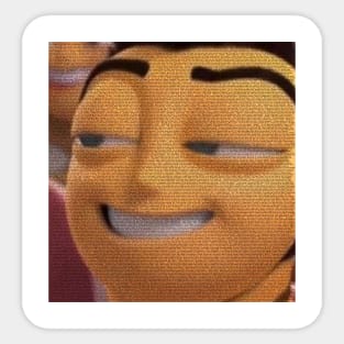 Entire Script of the Bee Movie Alternate Design Sticker